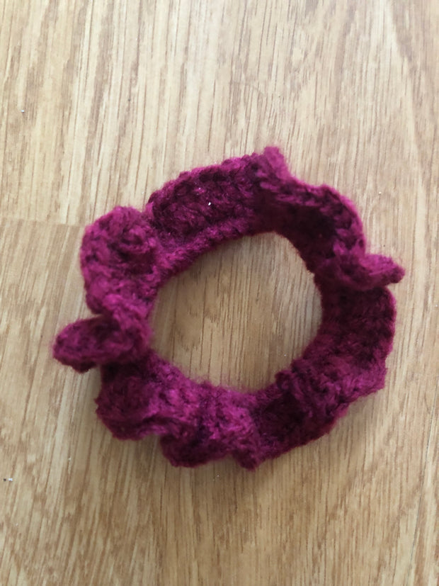 Chouchou au Crochet - Accessoire Cheveux Fait Main - MissBullesCréation