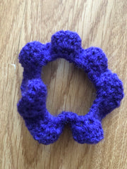 Chouchou au Crochet - Accessoire Cheveux Fait Main - MissBullesCréation