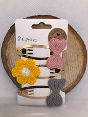 Barrettes Fleur ou Nœud