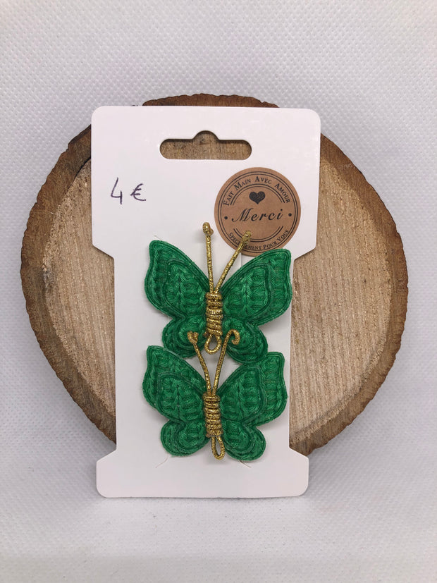 Barrettes Papillon