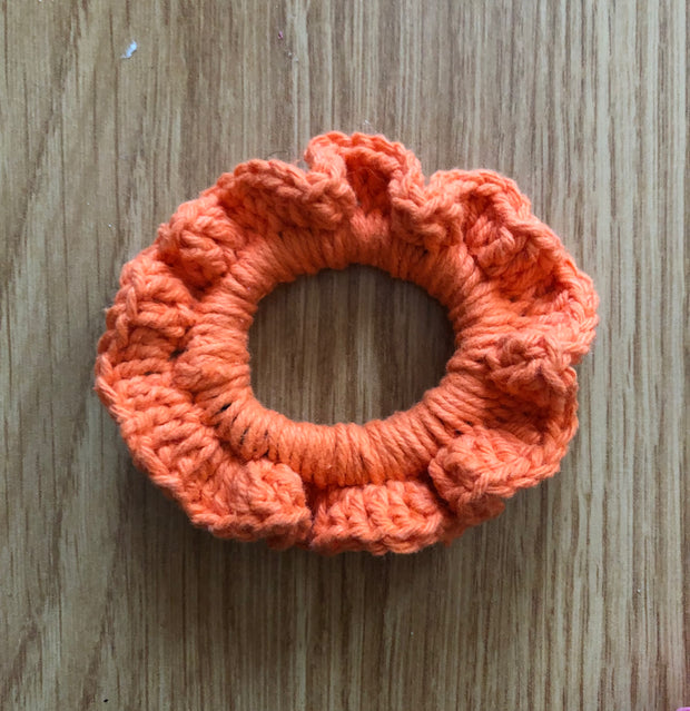 Chouchou au Crochet - Accessoire Cheveux Fait Main - MissBullesCréation