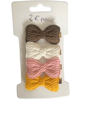 Barrettes Fleur ou Nœud
