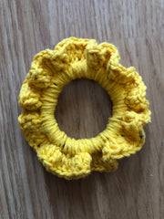 Chouchou au Crochet - Accessoire Cheveux Fait Main - MissBullesCréation
