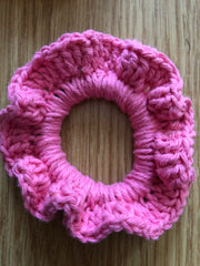 Chouchou au Crochet - Accessoire Cheveux Fait Main - MissBullesCréation