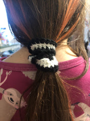 Chouchou au Crochet - Accessoire Cheveux Fait Main - MissBullesCréation