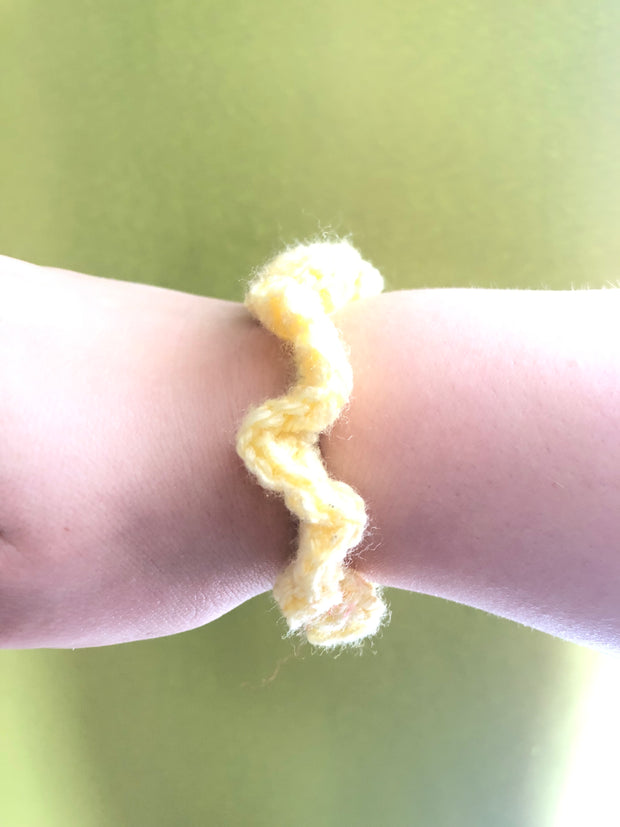 Chouchou au Crochet - Accessoire Cheveux Fait Main - MissBullesCréation
