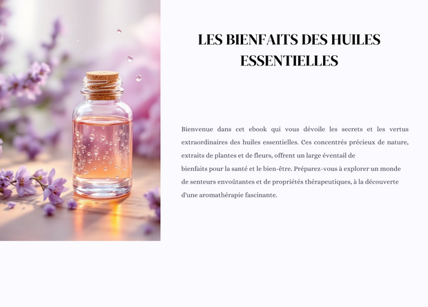 Les bienfaits des huiles essentielles